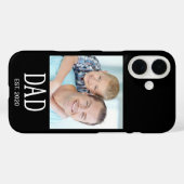 Dad Established 写真 ブラック Case-Mate iPhoneケース (裏面 (横))