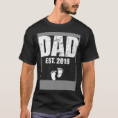 Dad established 2019 tシャツ (正面)