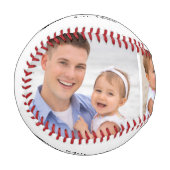 Dad Established 3 Photo Fathers Day 野球ボール (正面左)