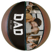 Dad Established Black Fun 3 Photo バスケットボール (縦)