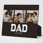 Dad Established Black Fun 3 Photo フォトプラーク (側面)