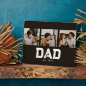 Dad Established Black Fun 3 Photo フォトプラーク (側面)