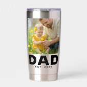 Dad Established Bold 2 写真 ステンレス 保温保冷タンブラー (正面)