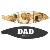 Dad Established Bold Black 3 Photo バスケットボール (パネル)