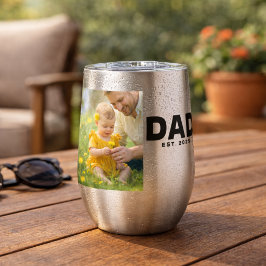 Dad Established Bold Photo ステンレス鋼