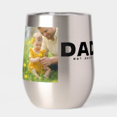 Dad Established Bold Photo Stainless Steel  (背面)