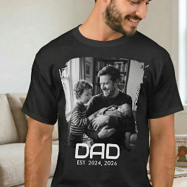 Dad Established Bold Photo T-Shirt Tシャツ