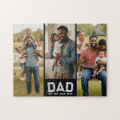 Dad Established Classic Bold 3 Photo ジグソーパズル (横)