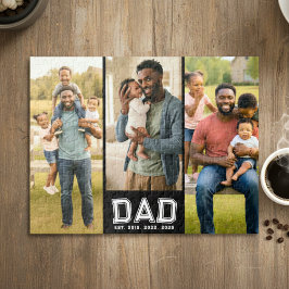 Dad Established Classic Bold 3 Photo ジグソーパズル