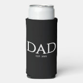 Dad Established Classic Caps Black スリム缶クーラー (Seltzer正面)