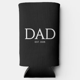 Dad Established Classic Caps Black スリム缶クーラー