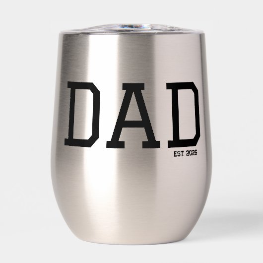Dad Established Customizable Year Father's Day  (正面)