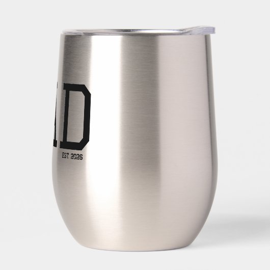 Dad Established Customizable Year Father's Day  (左面)