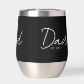 Dad Established Minimal Modern Script Black (背面)