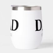 Dad Established Minimal Simple Text Est Year (右面)