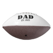 Dad Established Mininal Black Script 3 Photo アメリカンフットボール (回転270)