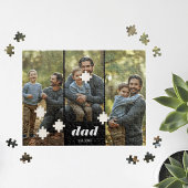 Dad Established Modern 3 Photo ジグソーパズル