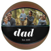 Dad Established Modern 3 Photo バスケットボール (正面)