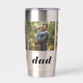 Dad Established Modern 3 Photo 保温保冷タンブラー (左面)