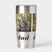 Dad Established Modern 3 Photo 保温保冷タンブラー (正面)
