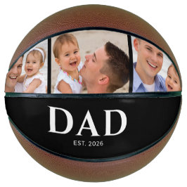 Dad Established Modern Black 3 Photo バスケットボール