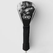 Dad Established Modern Bold Photo ゴルフヘッドカバー (正面)