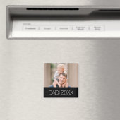 Dad Established Modern Script Magnet  マグネット (インサイチュ (食洗機))