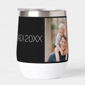 Dad Established Modern Script Photo  (右面)