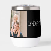 Dad Established Modern Script Photo  (正面)