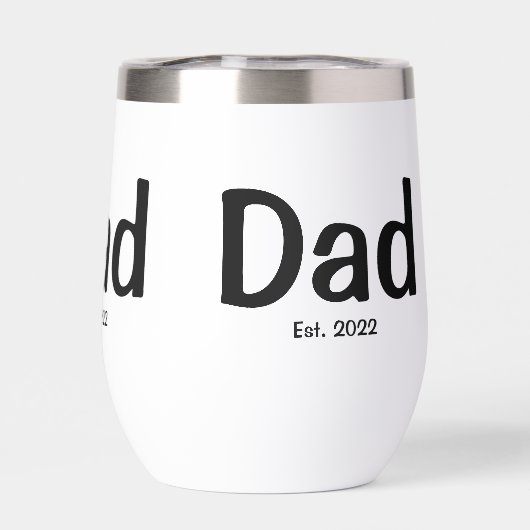 Dad Established New Dad Gift  (背面)