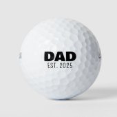 Dad Established New Dad Gift ゴルフボール (正面)