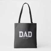 Dad Established New Dad Gift トートバッグ (正面)