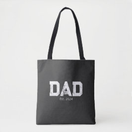 Dad Established New Dad Gift トートバッグ