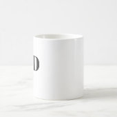 Dad Established New Dad Gift Coffee Mug コーヒーマグカップ (中央)