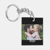 Dad Established Photo キーホルダー (正面左)