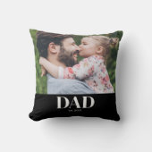  Dad Established Photo クッション (正面)