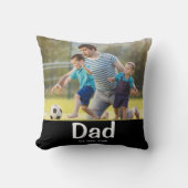 Dad Established Photo  クッション (正面)