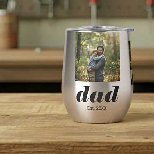 Dad Established Photo Father's Day