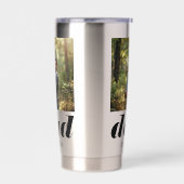 Dad Established Photo Father's Day 保温保冷タンブラー (左面)