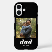 Dad Established Photo Father's Day Case-Mate iPhoneケース (裏面)