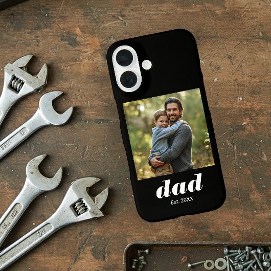 Dad Established Photo Father's Day Case-Mate iPhoneケース