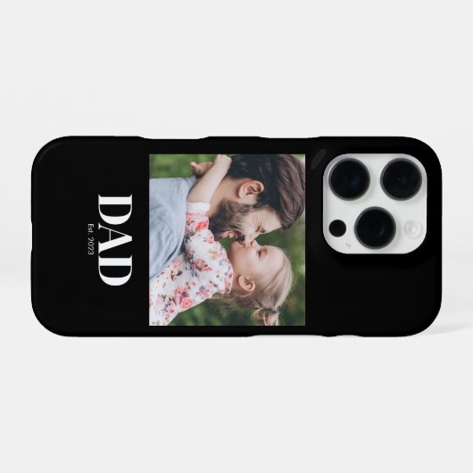  Dad Established Photo iPhoneケース (裏面横)