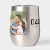 Dad Established Photo Modern Typography New Dad (背面)