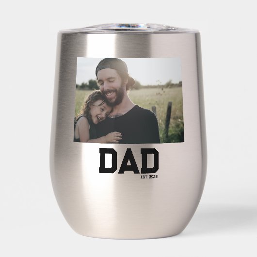 Dad Established Photo Template Year Father's Day (正面)