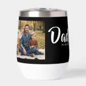 Dad Established Script Black Photo (正面)