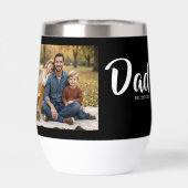 Dad Established Script Black Photo (背面)