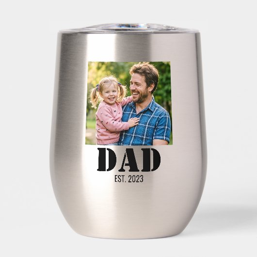 Dad Established Simple Bold Black Font (正面)