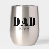 Dad Established Simple Bold Black Font (背面)