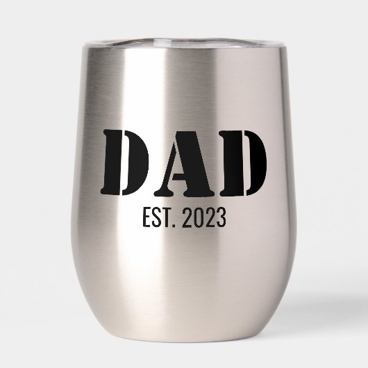 Dad Established Simple Bold Black Font (背面)