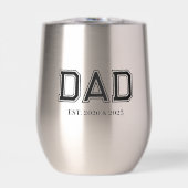 Dad Established Simple Modern Typography New Dad (正面)